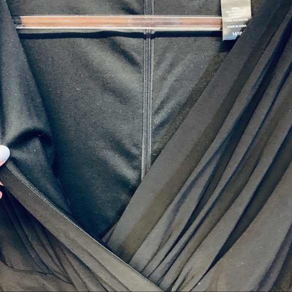 Ashley Stewart Faux Wrap Dress size 14/16 - Picture 4 of 8